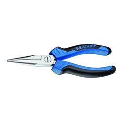 Gedore SB 8132-200 JC Flachrundzange 200 mm 2K-Griff