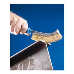 PFERD TOOLS Handbürste gebogen HBG 1reihig Messing-Draht-Ø0,30 (10)