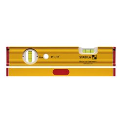 STABILA Wasserwaage Type 80 ASM, 30 cm, mit Seltenerd-Magnetsystem