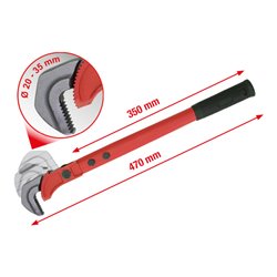 KS Tools Verstellzange für Spurstangen, 18 Zoll