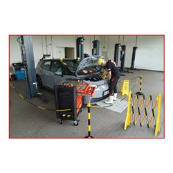 KS Tools Werkstattwagen PERFORMANCEplus e10 mit isolierten Werkzeugen für Hybrid- und Elektrofahrzeuge, 164 tlg.