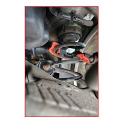 KS Tools Audi und Seat Teleskop-Centerspanner-Satz für innenliegende Federn, 11-tlg.