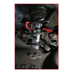 KS Tools Audi und Seat Teleskop-Centerspanner-Satz für innenliegende Federn, 11-tlg.