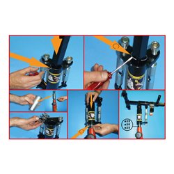 KS Tools Universal-Getriebehalter-Satz, 12-tlg.