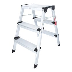 KS Tools Aluminium-Stufen-Stehleiter