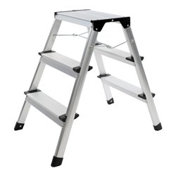 KS Tools Aluminium-Stufen-Stehleiter