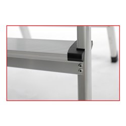 KS Tools Aluminium-Stufen-Stehleiter