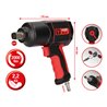 KS Tools Hochleistungs-Druckluft-Schlagschrauber THE DEVIL 3/4 Zoll, 2000 Nm