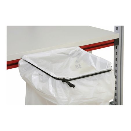 Rocholz Müllbeutelhalterung komplett RAL9006