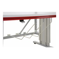 Rocholz Trennbügel für Kartonagen unter dem Tisch SYSTEM FLEX verzinkt