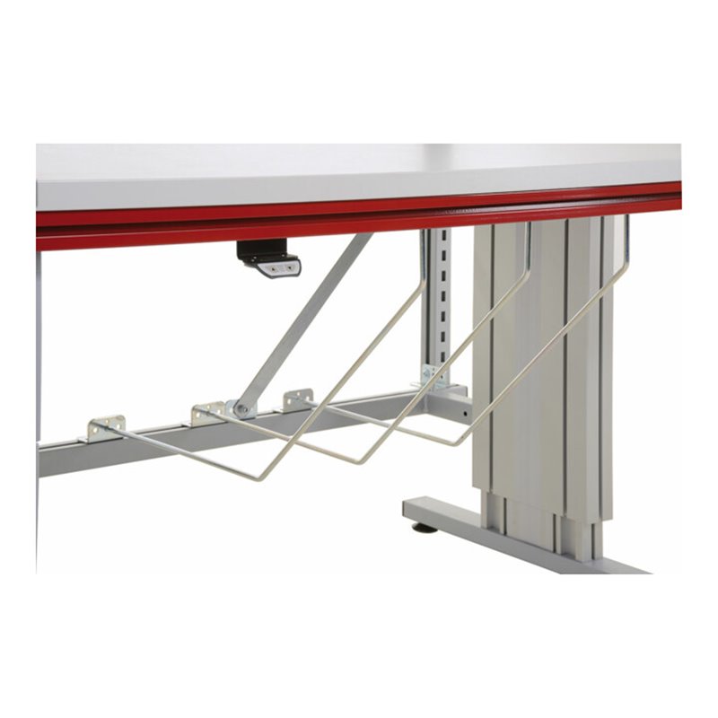 Rocholz Trennbügel für Kartonagen unter dem Tisch SYSTEM FLEX verzinkt