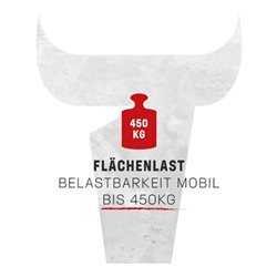 STIER Werkbank Premium mit abs. Fahrgestell, 6 Schubladen und einem offenen Fach BxTxH 2000x700x880mm