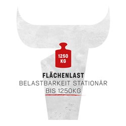 STIER Werkbank Premium mit abs. Fahrgestell, 5 Schubladen und 2 Flügeltüren BxTxH 2000x700x880mm