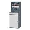 STIER Computerschrank Premium stationär BxTxH 650x520x1770 mm