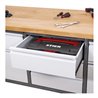 STIER Höhenverstellbare Werkbank Premium mit 9 Schubladen BxTxH 2000x700x840-1040mm