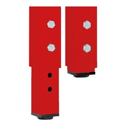 STIER Höhenverstellbare Werkbank Premium mit 3 Schubladen und einem offenen Fach BxTxH 1500x700x840-1040mm RAL 3000 / anthrazitm