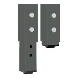 STIER Höhenverstellbare Werkbank Premium mit 6 Schubladen und einem offenen Fach BxTxH 2000x700x840-1040mm anthrazitmetall / RAL