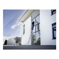 MUNK Stufen-Glasreinigerleiter Oberteil mit clip-step R 13 7 Stufen