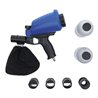 BGS Druckluft-Sandstrahlpistole inkl. Zubehör 3-tlg. Mit aufgesetztem Strahlsandbehälter aus Kunststoff (ABS), mit 900 ml Fassun