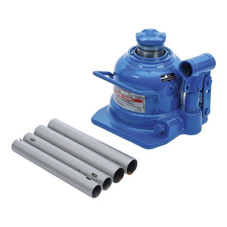 BGS Hydraulischer Flaschen-Wagenheber extra flach 10 t