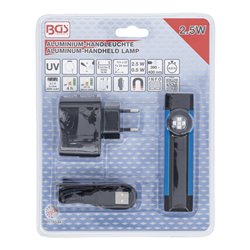 BGS UV-Aluminium-Handleuchte 2,5 W