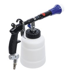 BGS Druckluft-Reinigungspistole mit Bürsten- und Saugaufsatz 7-tlg.