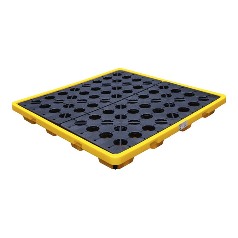 BGS Öl-Auffangwanne mit Gitterrost für 4 x 200 l Fässer