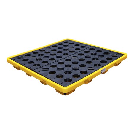 BGS Öl-Auffangwanne mit Gitterrost für 4 x 200 l Fässer