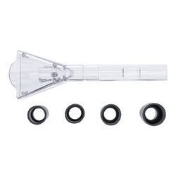 BGS Saugaufsatz für Druckluft-Reinigungspistole groß mit 4 Adaptern für Art. 70150