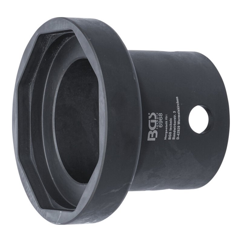 BGS Nabenmuttern-Schlüssel Achtkant für R.O.R. Anhänger SW 127 mm