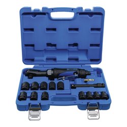 BGS Druckluft-Ratschenschrauber-Satz 12,5 mm (1/2') 102 Nm 14-tlg.