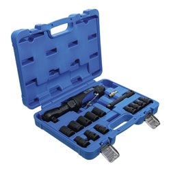 BGS Druckluft-Ratschenschrauber-Satz 12,5 mm (1/2') 102 Nm 14-tlg.