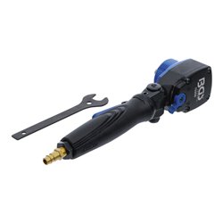 BGS Druckluft-Schlagschrauber abgewinkelt mit dreh- und neigbarem Kopf 12,5 mm (1/2') 542 Nm