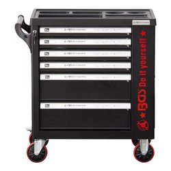BGS Do it yourself Werkstattwagen 6 Schubladen 1 Seitentür leer