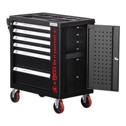 BGS Do it yourself Werkstattwagen 6 Schubladen 1 Seitentür leer