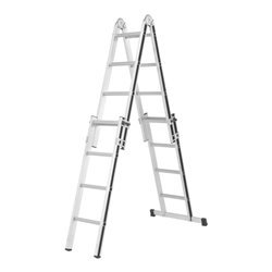 Hymer Alu-Pro, Teleskopleiter, 4x4 Sprossen