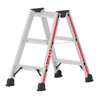 Hymer Stufenstehleiter, beidseitig begehbar, 2x3 Stufen
