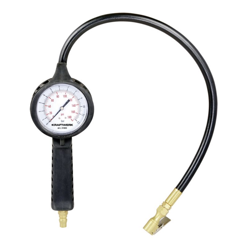 Kraftwerk KW Reifenfüller mit Analog-Manometer