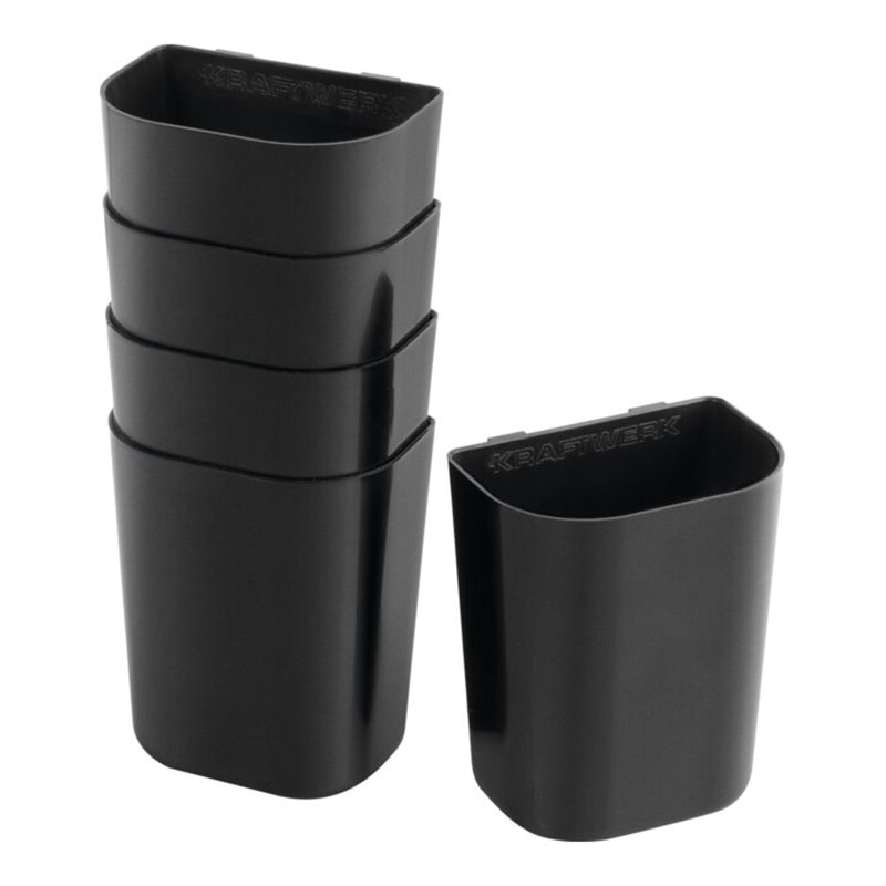 Kraftwerk Universalbehälter für Lochwand, 90x75x50 mm, 5Stk.