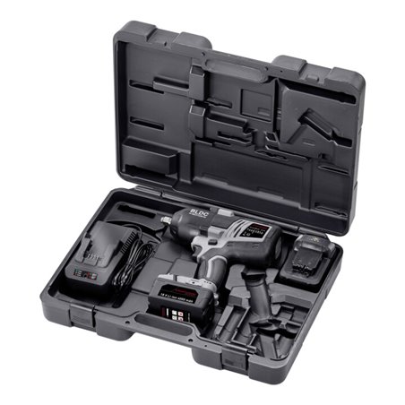 Kraftwerk Akku-Schlagschrauber Satz, 1/2', bürstenlos, 18V, 1500Nm