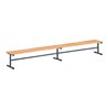 Kraftwerk Sitzbank für Umkleidekabinen mit 3 Fusspaaren 2000 mm