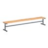 Kraftwerk Sitzbank für Umkleidekabinen mit 2 Fusspaaren 1500 mm
