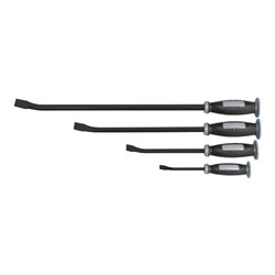 Kraftwerk Satz mit 4 Brechstangen, aus Karbonstahl mit Kunststoffgriff