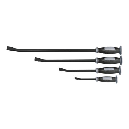 Kraftwerk Satz mit 4 Brechstangen, aus Karbonstahl mit Kunststoffgriff