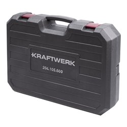 Kraftwerk Werkzeugkoffer, Basic, 1/4'+1/2', 115-tlg.