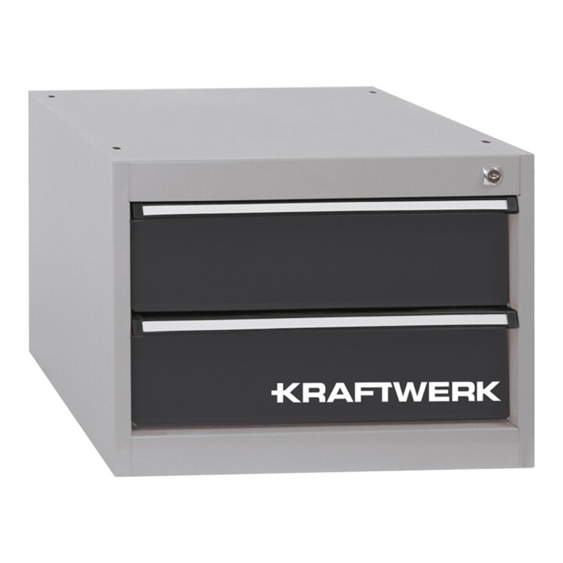 Kraftwerk Schubladenbox 380x535x600 mm, 2 Schubladen