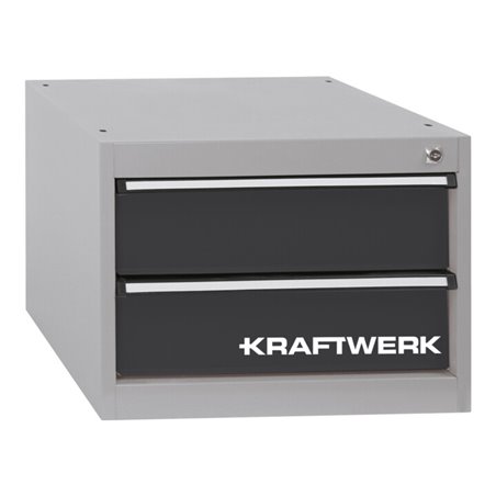 Kraftwerk Schubladenbox 380x535x600 mm, 2 Schubladen