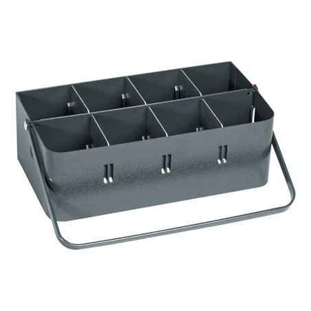 Kraftwerk Ablagefach mit Griff für 8 Dosen