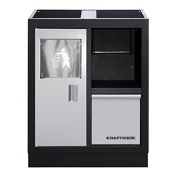 Kraftwerk Unterschrank m. Abfalleimer/Papierhalter