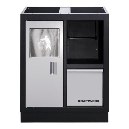 Kraftwerk Unterschrank m. Abfalleimer/Papierhalter
